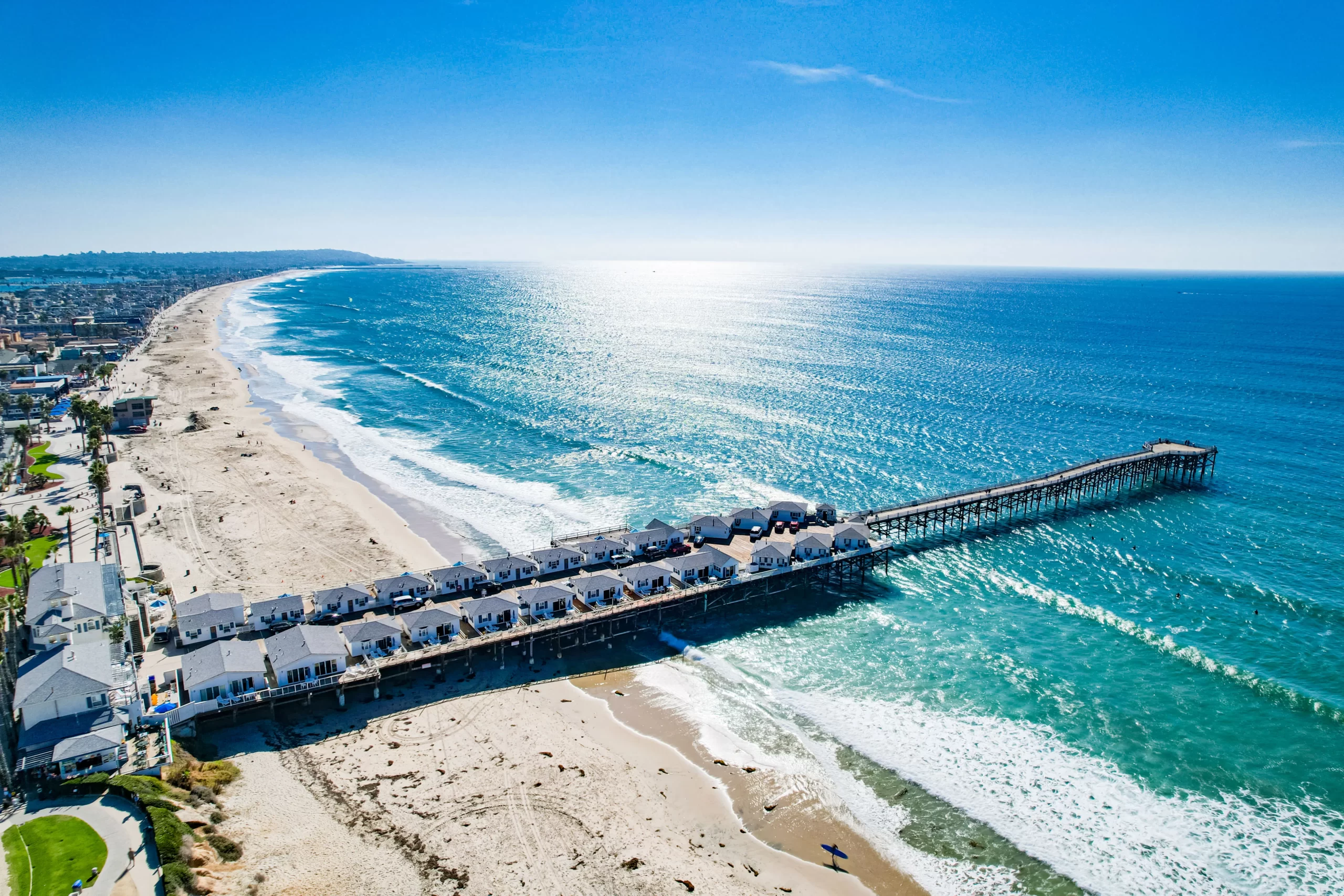 Pacific Beach vacation rental near Crystal Pier San Diego